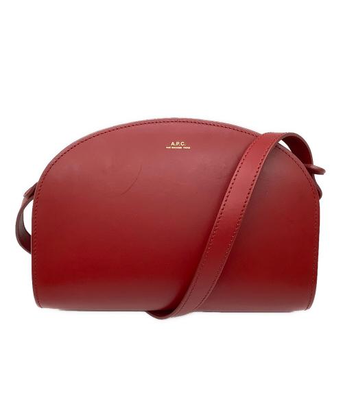 A.P.C.（アーペーセー）A.P.C. (アーペーセー) レザーショルダーバッグの古着・服飾アイテム