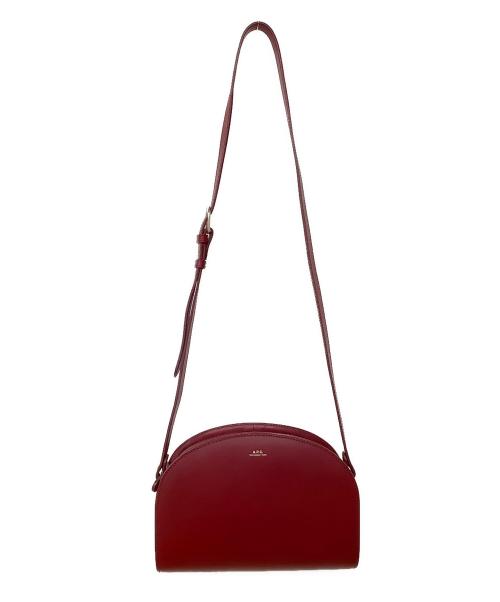 A.P.C.（アーペーセー）A.P.C. (アーペーセー) レザーショルダーバッグの古着・服飾アイテム