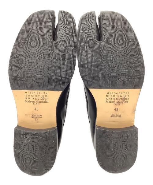 Maison Margiela（メゾンマルジェラ）Maison Margiela (メゾンマルジェラ) 足袋（タビ）ローファー ブラック サイズ:43の古着・服飾アイテム