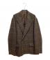 JOURNAL STANDARD relume（ジャーナルスタンダード レリューム）の古着「ツイードチェック ダブル ジャケット」｜ブラウン