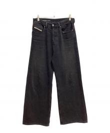 DIESEL（ディーゼル）の古着「D-RISE リラックスフィット デニムパンツ」｜ブラック