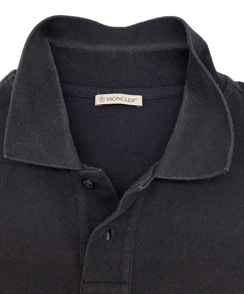MONCLER（モンクレール）MONCLER (モンクレール) ポロシャツ ネイビー サイズ:Sの古着・服飾アイテム