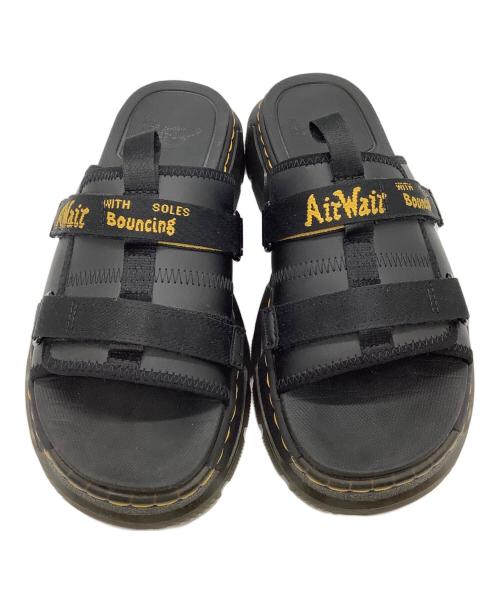 Dr.Martens（ドクターマーチン）Dr.Martens (ドクターマーチン) AYCE スライド サンダル ブラック サイズ:UK7の古着・服飾アイテム