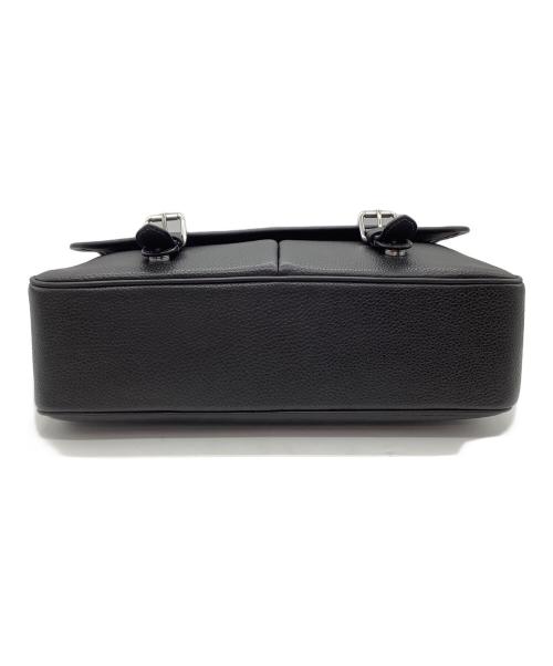 COACH（コーチ）COACH (コーチ) レザーメッセンジャーバッグ ブラックの古着・服飾アイテム