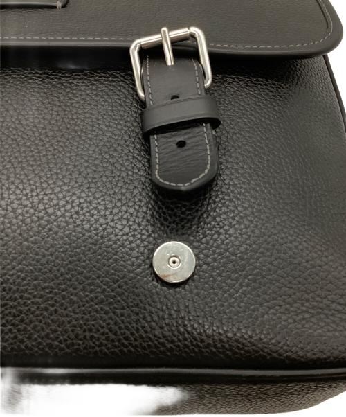 COACH（コーチ）COACH (コーチ) レザーメッセンジャーバッグ ブラックの古着・服飾アイテム