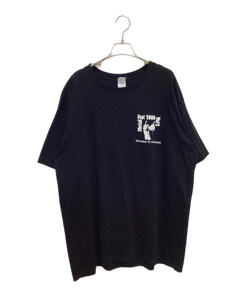 FRUIT OF THE LOOM（フルーツオブザルーム）FRUIT OF THE LOOM (フルーツオブザルーム) ローカル メタルフェス Tシャツ ブラック サイズ:XLの古着・服飾アイテム