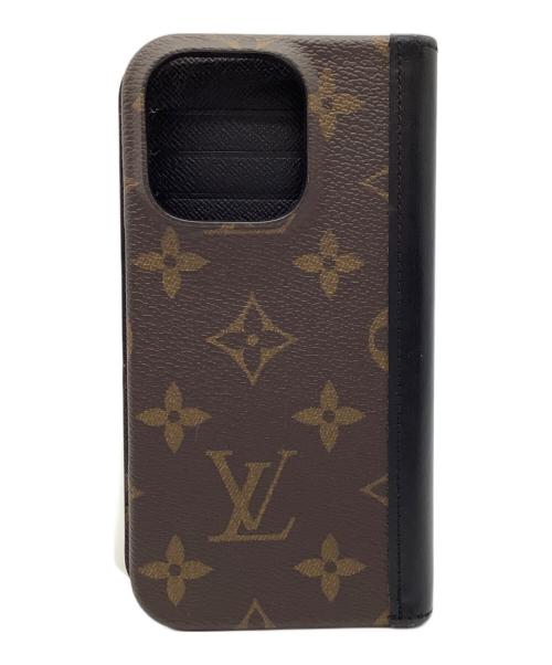 LOUIS VUITTON（ルイ ヴィトン）LOUIS VUITTON (ルイ ヴィトン) モノグラム iPhone 16 Pro フォリオの古着・服飾アイテム