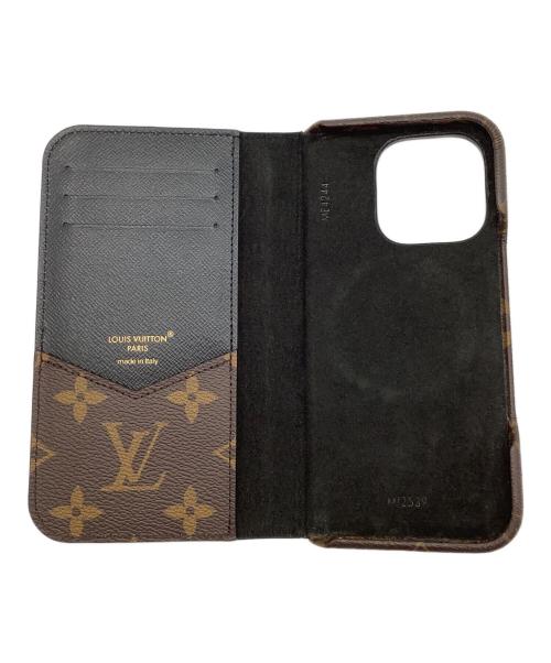 LOUIS VUITTON（ルイ ヴィトン）LOUIS VUITTON (ルイ ヴィトン) モノグラム iPhone 16 Pro フォリオの古着・服飾アイテム