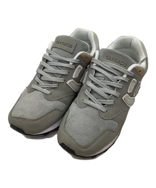 Sangacio（サンガッチョ）SANGACIO (サンガッチョ) ローカットスニーカー グレー サイズ:US5.5の古着・服飾アイテム