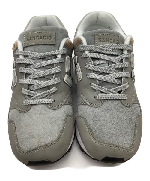 Sangacio（サンガッチョ）SANGACIO (サンガッチョ) ローカットスニーカー グレー サイズ:US5.5の古着・服飾アイテム
