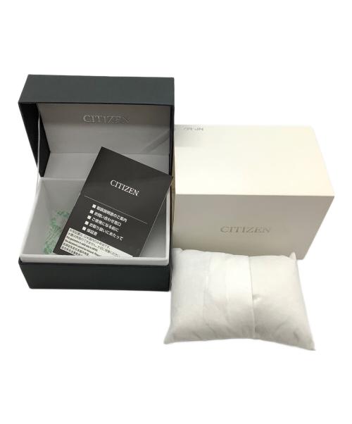 CITIZEN（シチズン）CITIZEN (シチズン) ソーラー充電 腕時計 SSブレスレット ブラックの古着・服飾アイテム