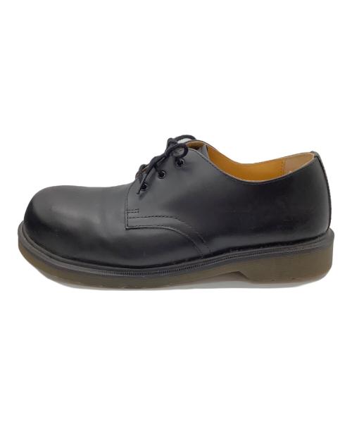 Dr.Martens（ドクターマーチン）Dr.Martens (ドクターマーチン) スチールトゥ 3ホールシューズ ブラック サイズ:UK10の古着・服飾アイテム