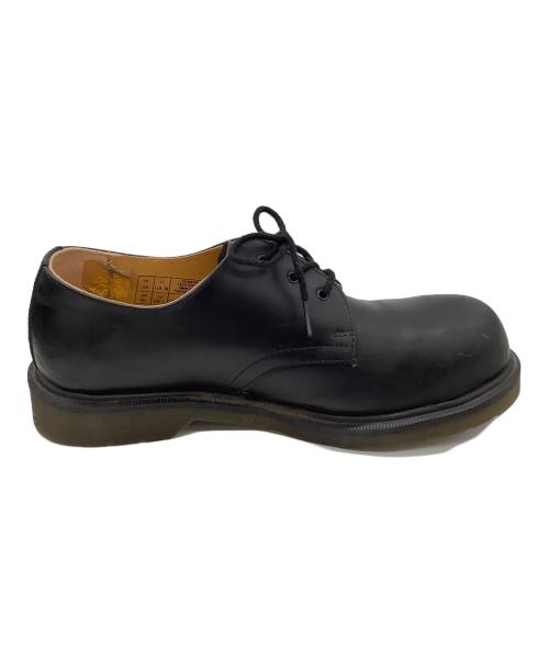 Dr.Martens（ドクターマーチン）Dr.Martens (ドクターマーチン) スチールトゥ 3ホールシューズ ブラック サイズ:UK10の古着・服飾アイテム