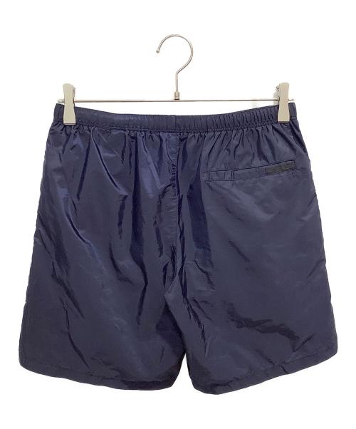 PRADA（プラダ）PRADA (プラダ) ナイロン ハーフパンツ ネイビー サイズ:44の古着・服飾アイテム