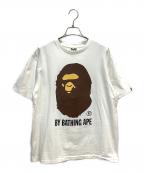 A BATHING APEアベイシングエイプ）の古着「By Bathing APE TEE」｜ホワイト