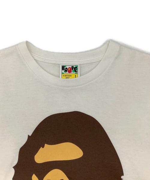 A BATHING APE（アベイシングエイプ）A BATHING APE (アベイシングエイプ) By Bathing APE TEE ホワイト サイズ:Lの古着・服飾アイテム