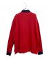 POLO RALPH LAUREN (ポロ・ラルフローレン) ポロベア ラガーシャツ レッド×ネイビー サイズ:L：7000円