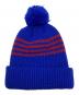 SUPREME (シュプリーム) 2013FW 4-Stripe Loose Gauge Beanie ブルー：7000円