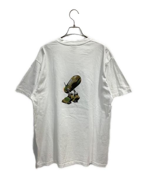 JUNYA WATANABE MAN（ジュンヤワタナベマン）JUNYA WATANABE MAN (ジュンヤワタナベマン) Supreme (シュプリーム) 半袖カットソー ホワイト サイズ:Lの古着・服飾アイテム