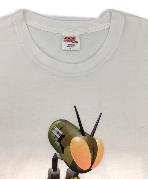 JUNYA WATANABE MAN（ジュンヤワタナベマン）JUNYA WATANABE MAN (ジュンヤワタナベマン) Supreme (シュプリーム) 半袖カットソー ホワイト サイズ:Lの古着・服飾アイテム