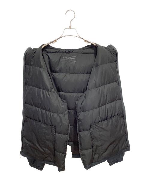 Eddie Bauer（エディーバウアー）Eddie Bauer (エディーバウアー) WIDE CHANNEL HOODED DOWN JACKET ネイビー サイズ:XXLの古着・服飾アイテム