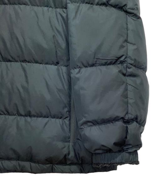 Eddie Bauer（エディーバウアー）Eddie Bauer (エディーバウアー) WIDE CHANNEL HOODED DOWN JACKET ネイビー サイズ:XXLの古着・服飾アイテム