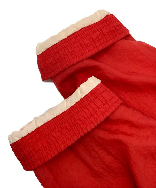 adidas（アディダス）adidas (アディダス) ナイロンジャケット ブラック×レッド サイズ:XLの古着・服飾アイテム