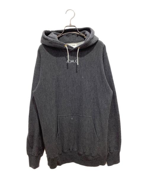 MOUNTAIN RESEARCH（マウンテンリサーチ）MOUNTAIN RESEARCH (マウンテンリサーチ) POODY プルオーバーパーカー グレー サイズ:Lの古着・服飾アイテム