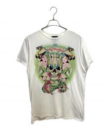 Ed Hardy（エド ハーディー）の古着「7 BASIC SS TEE」｜ホワイト