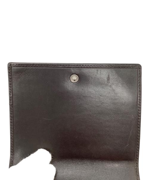 BVLGARI（ブルガリ）BVLGARI (ブルガリ) 3つ折り財布チェーン付き ダークブラウンの古着・服飾アイテム