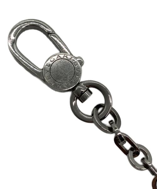 BVLGARI（ブルガリ）BVLGARI (ブルガリ) 3つ折り財布チェーン付き ダークブラウンの古着・服飾アイテム