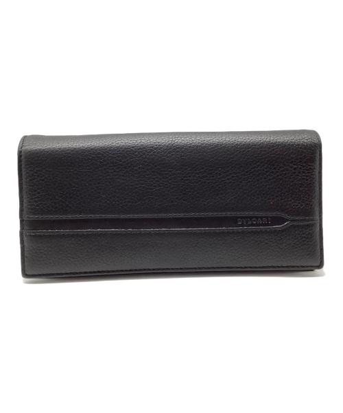 BVLGARI（ブルガリ）BVLGARI (ブルガリ) 長財布 ブラックの古着・服飾アイテム