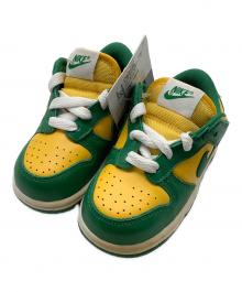 NIKE（ナイキ）の古着「TD DUNK LOW SP BRAZIL」｜グリーン×イエロー