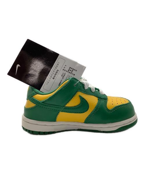 NIKE（ナイキ）NIKE (ナイキ) TD DUNK LOW SP BRAZIL グリーン×イエロー サイズ:13の古着・服飾アイテム