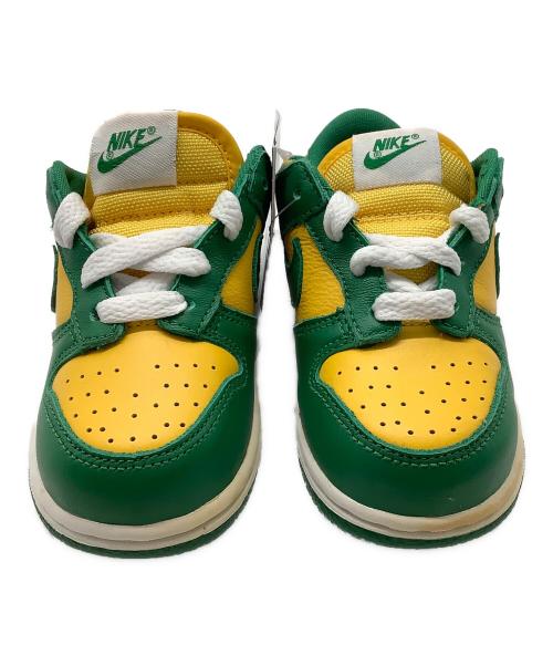 NIKE（ナイキ）NIKE (ナイキ) TD DUNK LOW SP BRAZIL グリーン×イエロー サイズ:13の古着・服飾アイテム