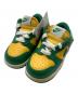 NIKE（ナイキ）の古着「TD DUNK LOW SP BRAZIL」｜グリーン×イエロー