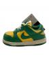 NIKE (ナイキ) TD DUNK LOW SP BRAZIL グリーン×イエロー サイズ:13：7000円