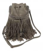 J&M DAVIDSONジェイ＆エム デヴィッドソン）の古着「FRINGE CARNIVAL M」｜ブラウン