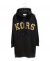 MICHAEL KORS（マイケル・コース）の古着「パーカー ワンピース」｜ブラック