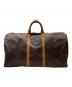 LOUIS VUITTON (ルイ ヴィトン) モノグラム キーポル55 ブラウン：48000円