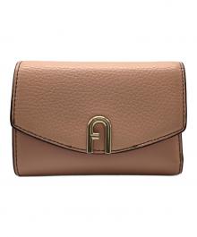 FURLA（フルラ）の古着「3つ折り財布」｜ピンク