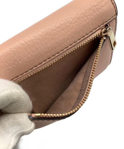 FURLA（フルラ）FURLA (フルラ) 3つ折り財布 ピンクの古着・服飾アイテム