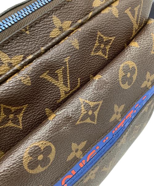 LOUIS VUITTON（ルイ ヴィトン）LOUIS VUITTON (ルイ ヴィトン) ショルダーバッグ ブラウン×ブルーの古着・服飾アイテム