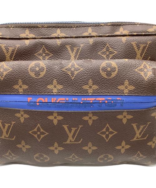 LOUIS VUITTON（ルイ ヴィトン）LOUIS VUITTON (ルイ ヴィトン) ショルダーバッグ ブラウン×ブルーの古着・服飾アイテム