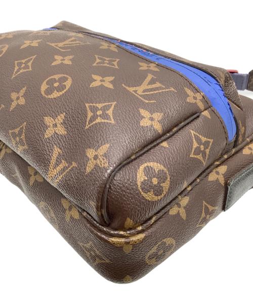 LOUIS VUITTON（ルイ ヴィトン）LOUIS VUITTON (ルイ ヴィトン) ショルダーバッグ ブラウン×ブルーの古着・服飾アイテム
