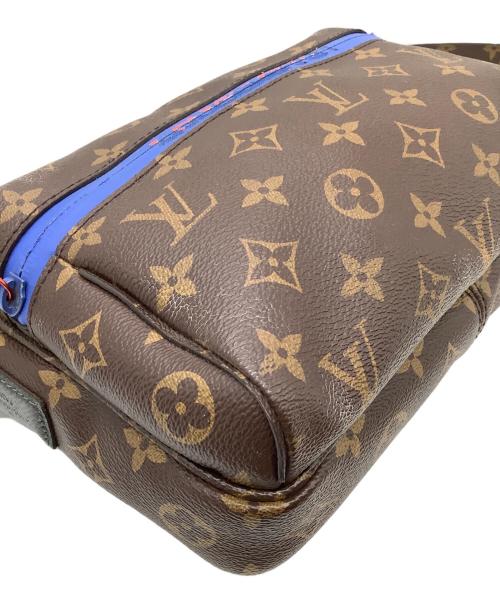 LOUIS VUITTON（ルイ ヴィトン）LOUIS VUITTON (ルイ ヴィトン) ショルダーバッグ ブラウン×ブルーの古着・服飾アイテム