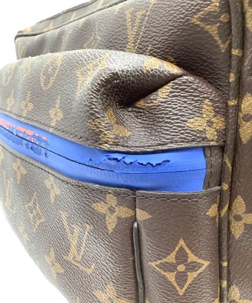 LOUIS VUITTON（ルイ ヴィトン）LOUIS VUITTON (ルイ ヴィトン) ショルダーバッグ ブラウン×ブルーの古着・服飾アイテム