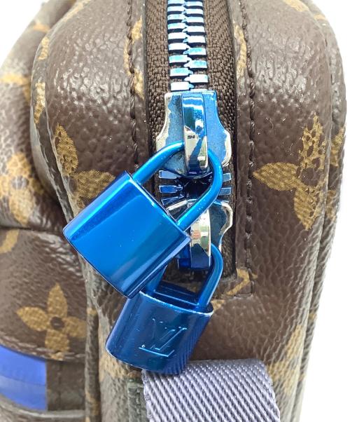 LOUIS VUITTON（ルイ ヴィトン）LOUIS VUITTON (ルイ ヴィトン) ショルダーバッグ ブラウン×ブルーの古着・服飾アイテム