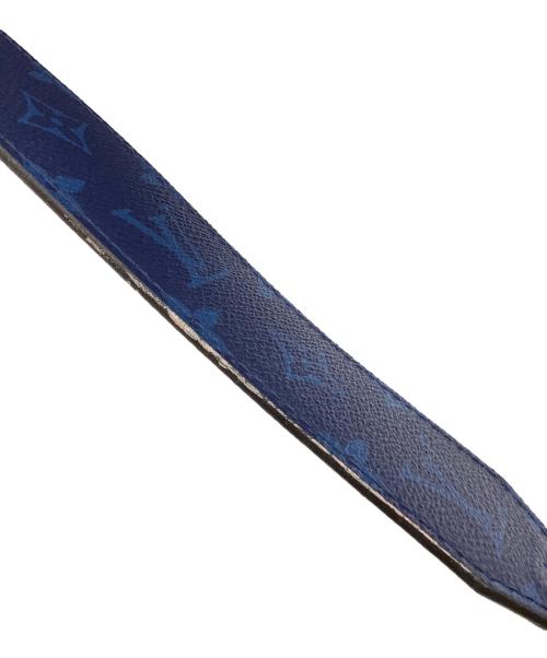 LOUIS VUITTON（ルイ ヴィトン）LOUIS VUITTON (ルイ ヴィトン) ショルダーバッグ ブラウン×ブルーの古着・服飾アイテム