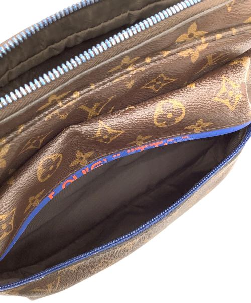LOUIS VUITTON（ルイ ヴィトン）LOUIS VUITTON (ルイ ヴィトン) ショルダーバッグ ブラウン×ブルーの古着・服飾アイテム